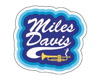 Miles Davis Official Sticker D020S
