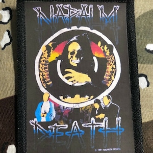 Napalm Death Life? Color Sublimated Printed Patch N020P