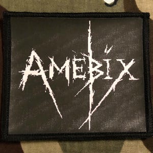 Amebix Logo Sublimated Printed Patch A043P