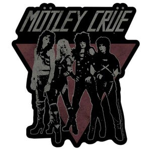 Motley Crue Official Shout At The Devil Sticker M031S