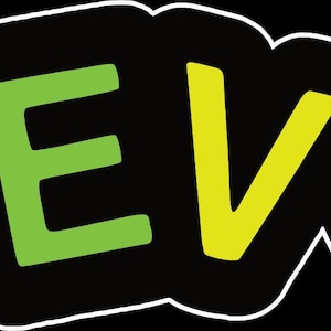 Devo Logo Sticker D026S