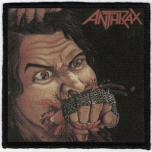 Anthrax Fistful Of Metal Sublimated Printed Patch A070P