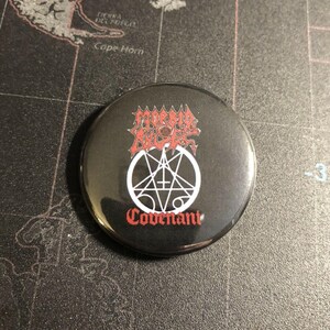 Morbid Angel Covenant 1.5” Button M002B15