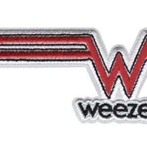 Parche bordado recortado Weezer W W017P
