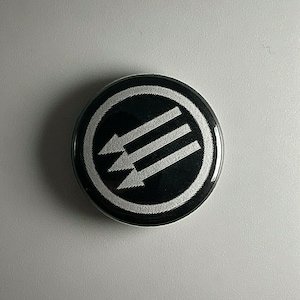 Insignia de botón de 1 pulgada del Frente de Hierro Antifascista Antifa I001B