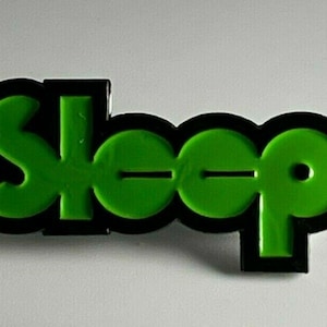 Broche de lapela esmaltado Sleep S008PC