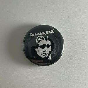 Odznaka na guzik Discharge Punk 1” D018B
