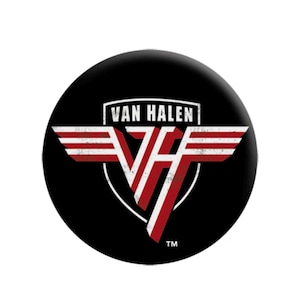 Van Halen 1.25&quot; Button V001B125 Badge Pin
