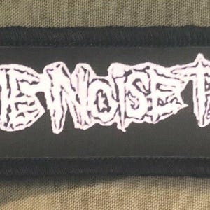 Extreme Noise Terror Crust Punk Logo Printed Patch E020P