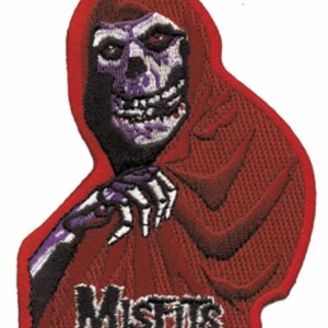 Misfits Red Fiend Embroidered Patch M042P