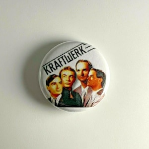 Kraftwerk 1" Button K001B Badge Pin