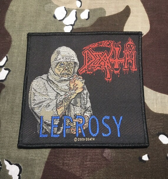 Death Leprosy Woven Patch D002P - Etsy