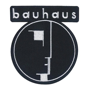 Bauhaus Embroidered Patch B082P