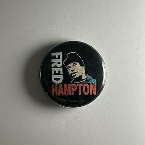 Przypinka Fred Hampton Black Panther Party 1” F006B