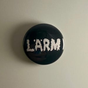 Larm Hardcore Punk 1" Button Badge Pin L006B