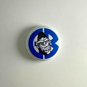 Botão/Broche Gorilla Biscuits Straight Edge de 1" G009B
