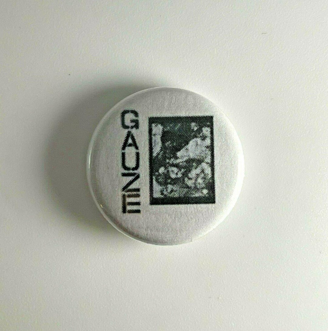 Gauze 1” Button G002B Badge Pin - Etsy