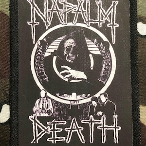 Parche sublimado "Napalm, muerte, vida" N019P