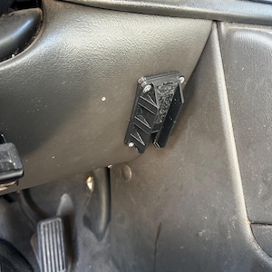 Under dash mount