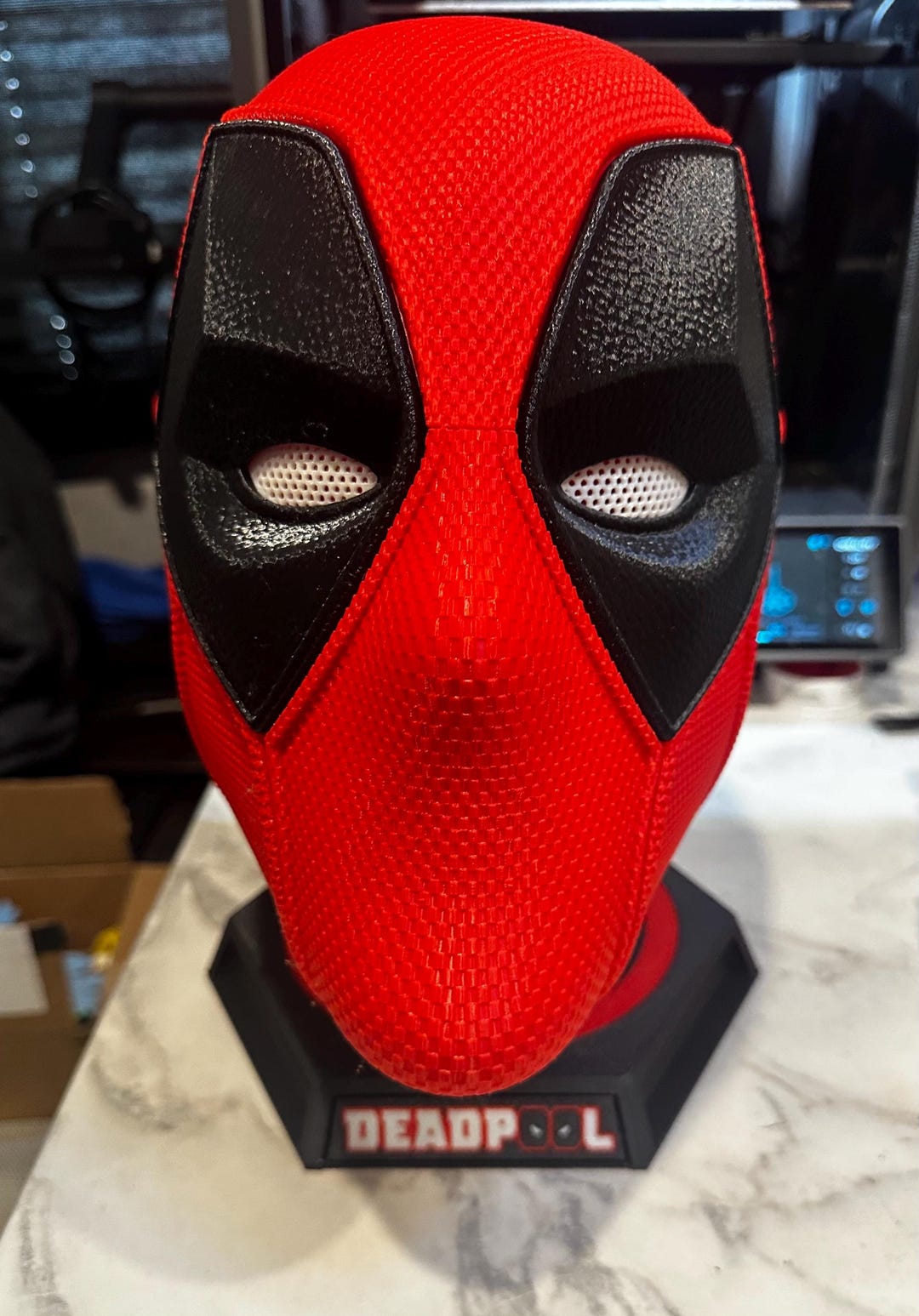 Deadpool Wearable Mask - Etsy