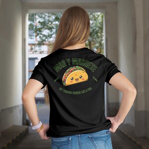 Cute Taco Unisex T-Shirt, Funny Food Tee, Taco Lover Gift, Casual Wear, Summer Vibes, Birthday Present