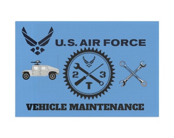 Drapeau USAF VEHICLE MAINTENANCE (2T3)