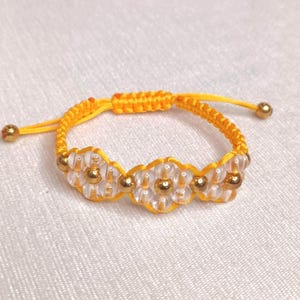 pulseras tejidas, pulseras con cuentas, pulseras elegantes