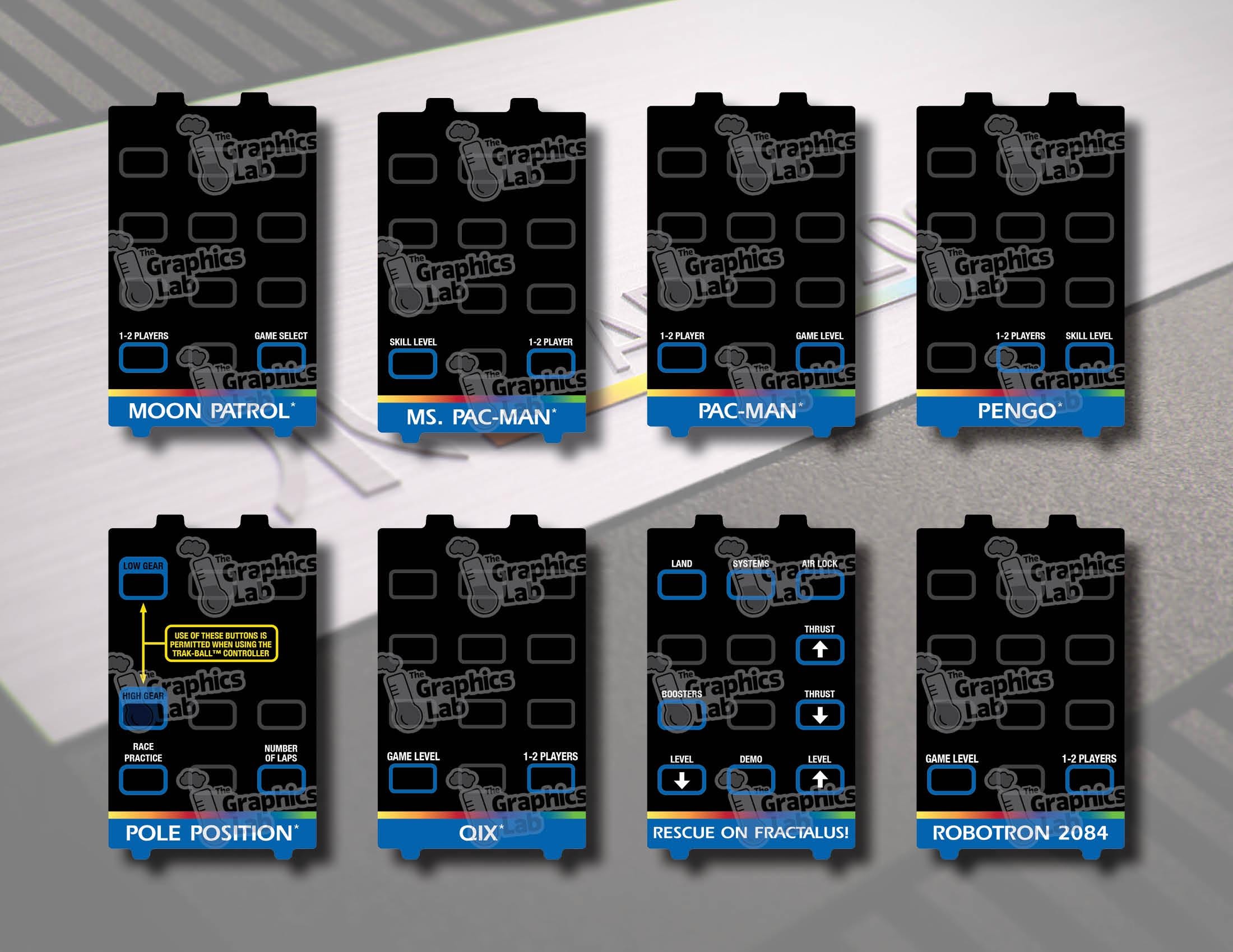 Atari 5200 Controller Overlays – Pre-cut Replacement Overlays - Etsy