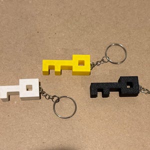 Atari 2600 Adventure “Key” Keychain