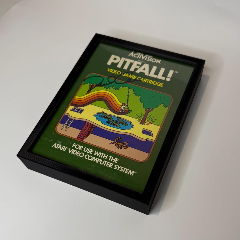 Retro Video Game Box Art Display Frame: Atari, Colecovision ...