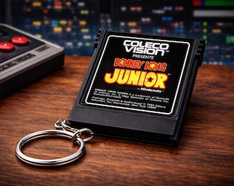 Mini Colecovision Game Cartridge Keychain