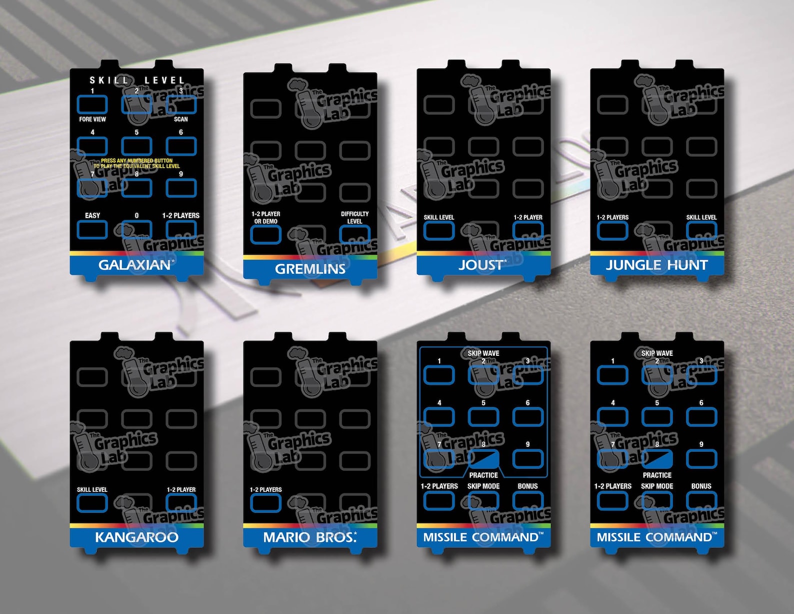 Atari 5200 Controller Overlays – Pre-cut Replacement Overlays - Etsy