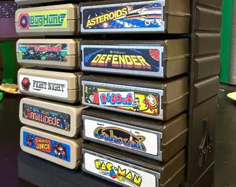 Atari 8-Bit/XEGS End Labels – Pre-Cut Vinyl Decals for Retro Game Cartridges