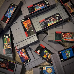 Super Nintendo (SNES) Reproduction Labels – Custom Labels Available