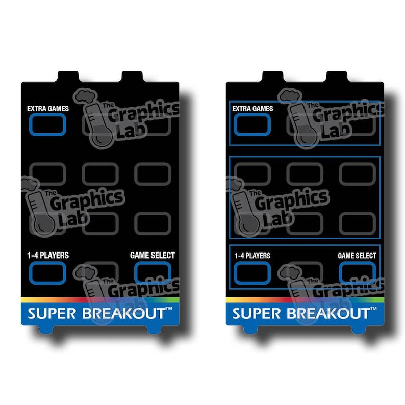 Atari 5200 Controller Overlays – Pre-cut Replacement Overlays - Etsy
