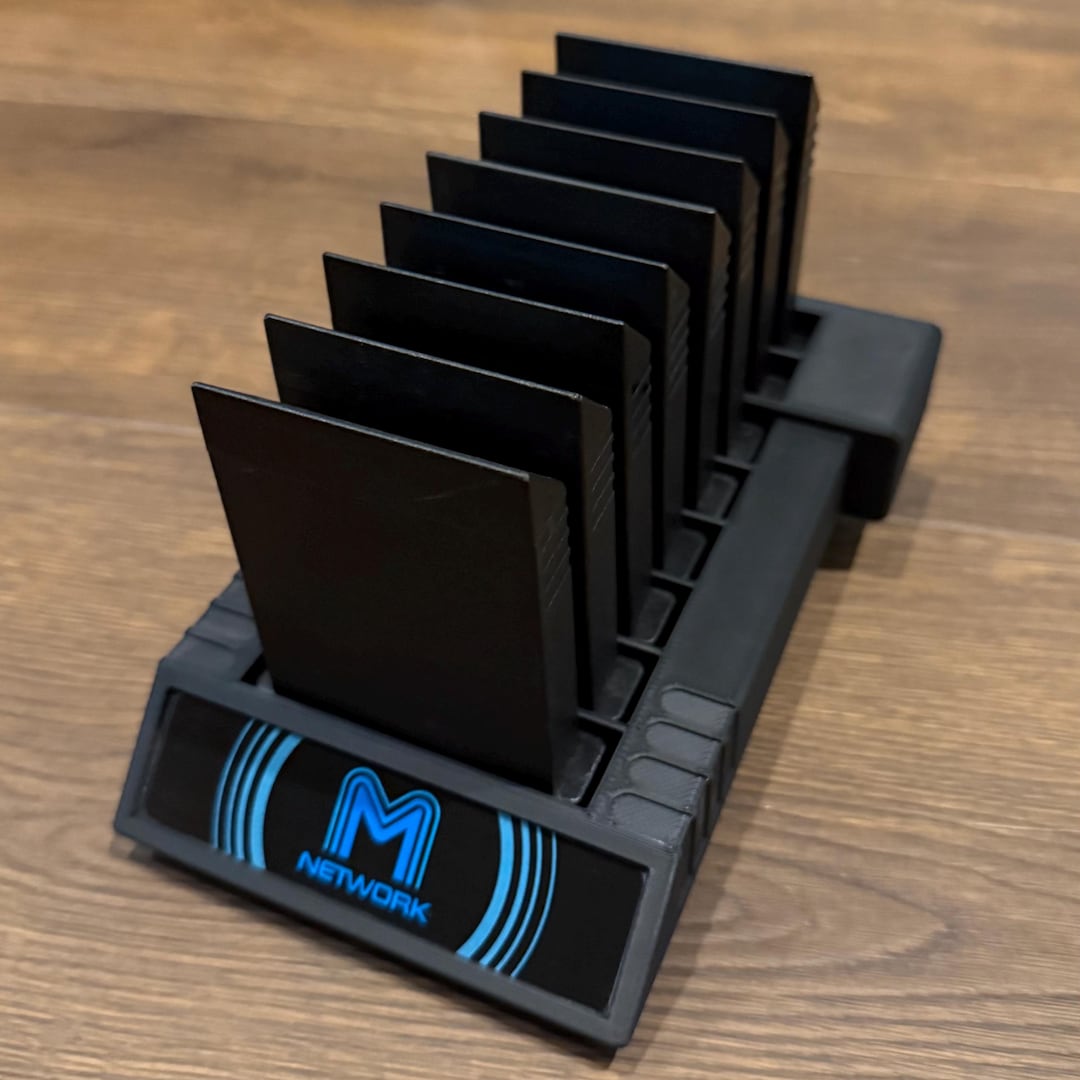 Atari 2600 M-network Cartridge Storage Rack | 8-game Display Holder - Etsy