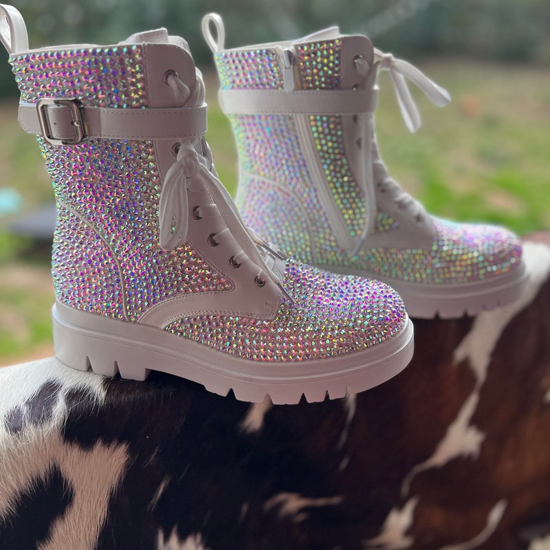 tarra rhinestones boots