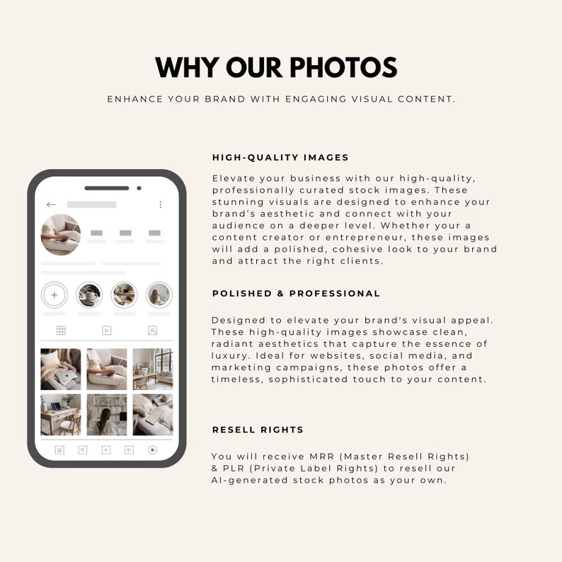 Versatile neutral-toned office stock photos for social media, websites, and ebooks.