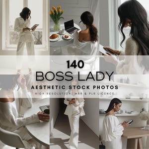 Faceless Marketing Boss Stock Photos, Business Woman Entrepreneur, Aesthetic Faceless Marketing Stock Images, Boss Babe Aesthetic, MRR PLR