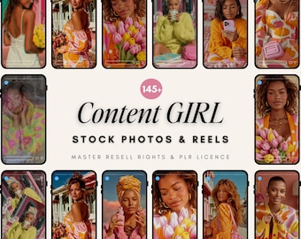 Faceless Reels Bundle, Stock Photos & Videos, MRR PLR