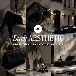 Dark Moody Faceless Stock Photos | Luxury Branding Images | PLR MRR Resell Rights
