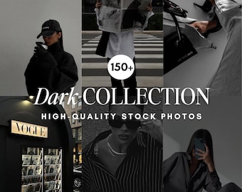 Dark Aesthetic Stock Images, Faceless Digital Marketing, Luxury Lifestyle Stock Photos, Instagram Template Canva, Master Resell Rights MRR