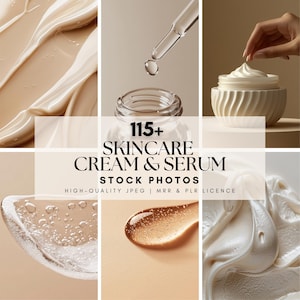 Skincare Textures Stock Photos, Skincare Products Photos, Skincare Cream Texture, Serum Photos, Skincare Beauty Images, Skincare Posts MRR