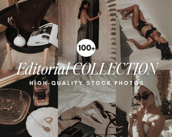 Editorial Stock Photos Collection For Aesthetic Social Media Marketing: Faceless, Minimalist, Instagram Reel, Master Resell Rights (MRR PLR)