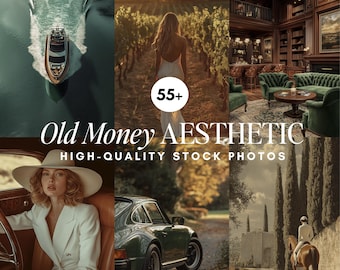 Old Money Stock Photos, Aesthetic Luxury Lifestyle Photos, Vintage Wealthy Lifestyle Images, Instagram Reel Cover, MRR PLR Ai Generated