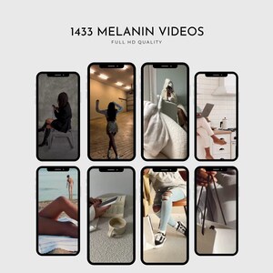 Create Aesthetic Reels & Stories with Faceless Videos – Melanin videos for content creators and business owners.