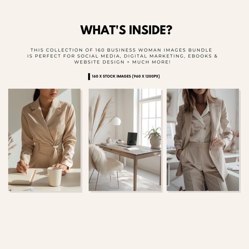 Modern Feminine Workspace with Stylish Decor – A clean and organized office featuring neutral colors, dried pampas grass, and elegant business essentials. Great for branding and marketing.