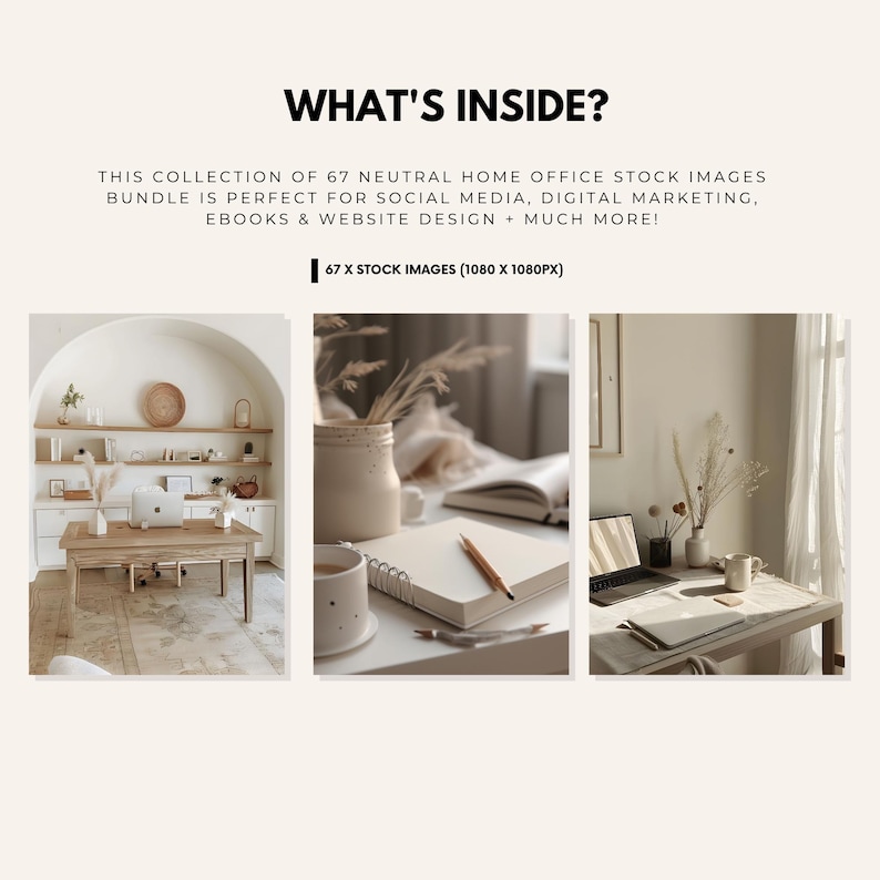 Aesthetic home office stock photos – clean, modern, and professional visuals.