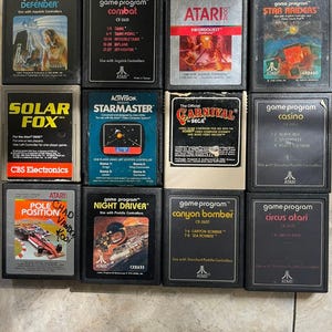 Atari 2600 - 12 Games - Lot K