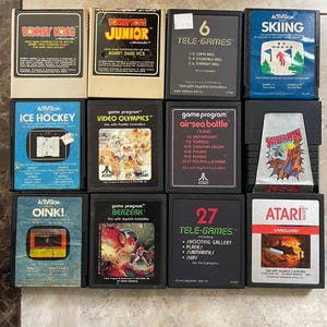 Atari 2600 - 12 Games Lot L